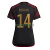 Maillot de Supporter Allemagne Jamal Musiala 14 Extérieur Coupe du Monde 2022 Pour Femme